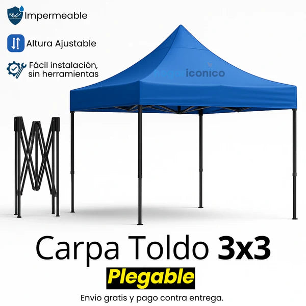 Carpa toldo plegable 3x3 Black Friday