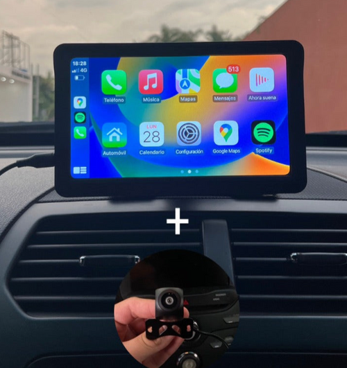 CarPlay® Inteligente Carro + Cámara Trasera
