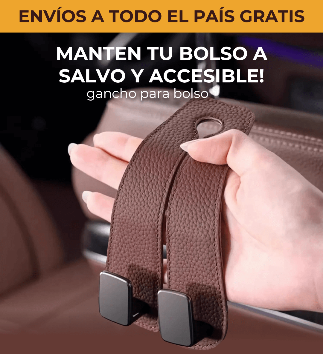 The Car Bag Hook GANCHO PARA BOLSO+ ENVIO GRATIS